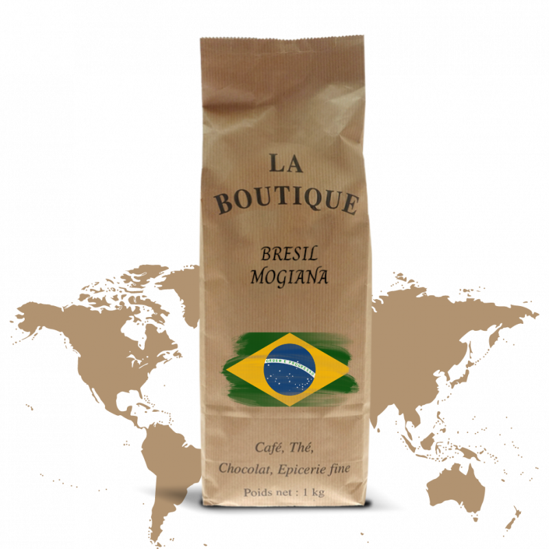 Brésil Mogiana - Grain - spécialité - 1kg