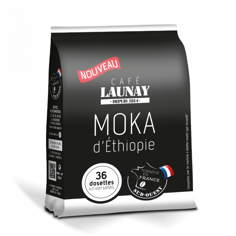 Moka - DOSETTES x 36 - Café Launay