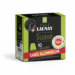 Suave - Caps. NESPRESSO® - 100% biodégradables - Café Launay